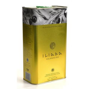 Масло оливковое премиум ILIADA PDO Kalamata, 3л